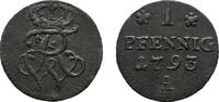 Brandenburg-Preußen Pfennig Friedrich Wilhelm II. 1786-1797 -