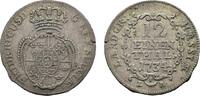 Hessen-Kassel 1/12 Taler Friedrich I. 1730-1751 -