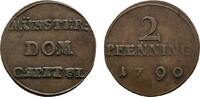 Münster, Domkapitel Cu 2 Pfennig -