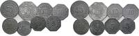 Landau 5, 10, 50 Pfennig -