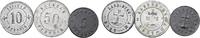 Landsberg 5, 10, 50 Pfennig -