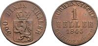 Hessen-Kassel Cu Heller Wilhelm II. und Friedrich Wilhelm 1831-1847 -