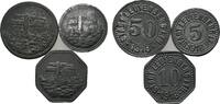 Leutenberg 5, 10, 50 Pfennig -