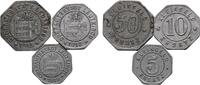 Leutkirch 5, 10, 50 Pfennig -