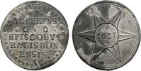 Regensburg, Bistum Talerförmige Medaille Albrecht IV. von Törring 1613-1649 -