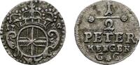 Trier, Erzbistum 1/2 Petermännchen Franz Ludwig, Pfalzgraf zu Neuburg 1716-1729 -