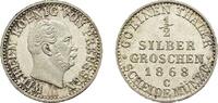 Brandenburg-Preußen 1/2 Silbergroschen Wilhelm I. 1861-1888 -