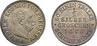 Brandenburg-Preußen 1/2 Silbergroschen Wilhelm I. 1861-1888 -