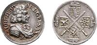 Sachsen-Albertinische Linie Miniaturmedaille Johann Georg III. 1680-1691 -