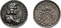 Sachsen-Albertinische Linie Miniaturmedaille Johann Georg III. 1680-1691 -
