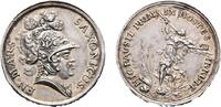 Sachsen-Albertinische Linie Johann Georg III. 1680-1691 Kleine Medaille 1683 von Martin Heinrich  Seltenselten