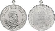 Brandenburg-Preußen Tragbare Aluminiummedaille Friedrich III. 1888 -