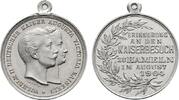 Brandenburg-Preußen Tragbare Aluminiummedaille Wilhelm II. 1888-1918 -
