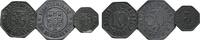 Mergentheim 5, 10, 50 Pfennig -