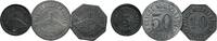 Meuselbach 5, 10, 50 Pfennig -