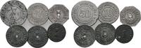 Mühlhausen 1, 2, 5, 10, 50 Pfennig -
