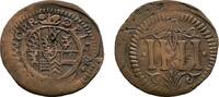 Pfalz-Neuburg Kipper Cu Kreuzer Wolfgang Wilhelm 1614-1653 -