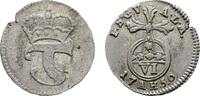 Sachsen-Gotha-Altenburg 6 Pfennig Friedrich III. 1732-1772 -