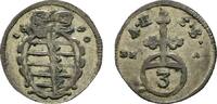 Sachsen-Coburg 3 Pfennig Albrecht III. 1680-1699 -