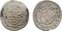 Sachsen-Coburg 3 Pfennig Albrecht III. 1680-1699 -