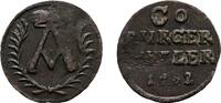 Sachsen-Coburg Cu Heller Albrecht III. 1680-1699 -