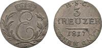 Sachsen-Coburg-Saalfeld 3 Kreuzer Ernst 1806-1826 -