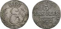 Sachsen-Coburg-Saalfeld 3 Kreuzer Ernst 1806-1826 -