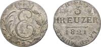 Sachsen-Coburg-Saalfeld 3 Kreuzer Ernst 1806-1826 -