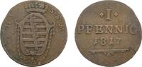 Sachsen-Coburg-Saalfeld Cu Pfennig 1817 Ernst 1806-1826 Fast sehr schön 15,00 EUR  zzgl. 3,00 EUR Versand