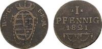 Sachsen-Coburg-Saalfeld Cu Pfennig 1821 Ernst 1806-1826 Kl. Schrötlingsf... 15,00 EUR  zzgl. 3,00 EUR Versand