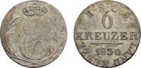 Sachsen-Coburg-Gotha 6 Kreuzer 1830 EK Ernst I. 1826-1844 Knapp sehr schön 20,00 EUR  zzgl. 3,00 EUR Versand