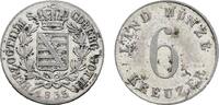 Sachsen-Coburg-Gotha 6 Kreuzer 1835 Ernst I. 1826-1844 Winz. Kratzer, se... 15,00 EUR  zzgl. 3,00 EUR Versand