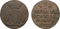 Nassau-Oranien Cu Heller 1791 Hanau Gemeinschaftliche Prägungen Sehr sch... 25,00 EUR  zzgl. 3,00 EUR Versand