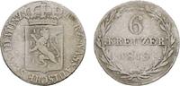 Nassau 6 Kreuzer 1819 Wilhelm 1816-1839 Fast sehr schön 20,00 EUR  zzgl. 3,00 EUR Versand