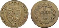 Nassau Cu Kreuzer 1817 L Wilhelm 1816-1839 Sehr schön 25,00 EUR  zzgl. 3,00 EUR Versand