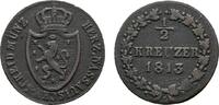 Nassau Cu 1/2 Kreuzer 1813 Friedrich August und Friedrich Wilhelm 1808-1... 20,00 EUR  zzgl. 3,00 EUR Versand