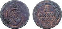Nassau Cu 1/4 Kreuzer 1808 L Friedrich August und Friedrich Wilhelm 1808... 20,00 EUR  zzgl. 3,00 EUR Versand