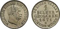 Brandenburg-Preußen Silbergroschen 1871 C Wilhelm I. 1861-1888 Winz. Ste... 25,00 EUR  zzgl. 3,00 EUR Versand