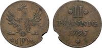 Frankfurt, Stadt Cu 2 Pfennig 1795 GB Schrötlingsfehler am Rand, sehr sc... 10,00 EUR  zzgl. 3,00 EUR Versand