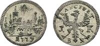 Frankfurt, Stadt Kreuzer 1773 Kl. Schrötlingsfehler am Rand, sehr schön + 15,00 EUR  zzgl. 3,00 EUR Versand