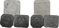 Neusalz 5, 10, 50 Pfennig o.J 3 Stück Sehr schön - vorzüglich