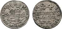 Hildesheim, Bistum 1/24 Taler Friedrich Wilhelm von Westfalen 1763-1789 -
