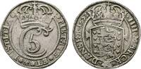 Schleswig-Holstein, Königliche Linie 4 Mark Christian V. 1670-1699 -
