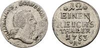 Brandenburg-Preu&szlig;en 1/12 Taler 1753 A, Berlin Friedrich II. 1740-1786 Kl... 45,00 EUR  zzgl. 3,00 EUR Versand