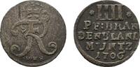 Brandenburg-Preu&szlig;en 4 Pfennig 1706 HFH Magdeburg Friedrich I. 1701-1713 ... 55,00 EUR  zzgl. 3,00 EUR Versand