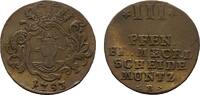 Mecklenburg-Strelitz Cu 3 Pfennig 1753 B Neustrelitz Adolph Friedrich IV... 35,00 EUR  zzgl. 3,00 EUR Versand