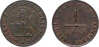 Haus Habsburg Cu Centesimo 1849 Italienische Revolution 1848 Sehr sch&ouml;n + 35,00 EUR  zzgl. 3,00 EUR Versand