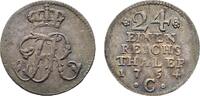 Brandenburg-Preu&szlig;en 1/24 Taler 1754 C, Kleve Friedrich II. 1740-1786 Kl.... 45,00 EUR  zzgl. 3,00 EUR Versand