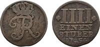 Brandenburg-Preu&szlig;en Cu 1/4 St&uuml;ber 1754 D, Aurich Friedrich II. 1740-1786... 30,00 EUR  zzgl. 3,00 EUR Versand