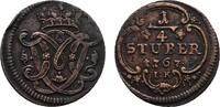 K&ouml;ln, Erzbistum Cu 1/4 St&uuml;ber 1767 IK Bonn Maximilian Friedrich von K&ouml;ni... 15,00 EUR  zzgl. 3,00 EUR Versand